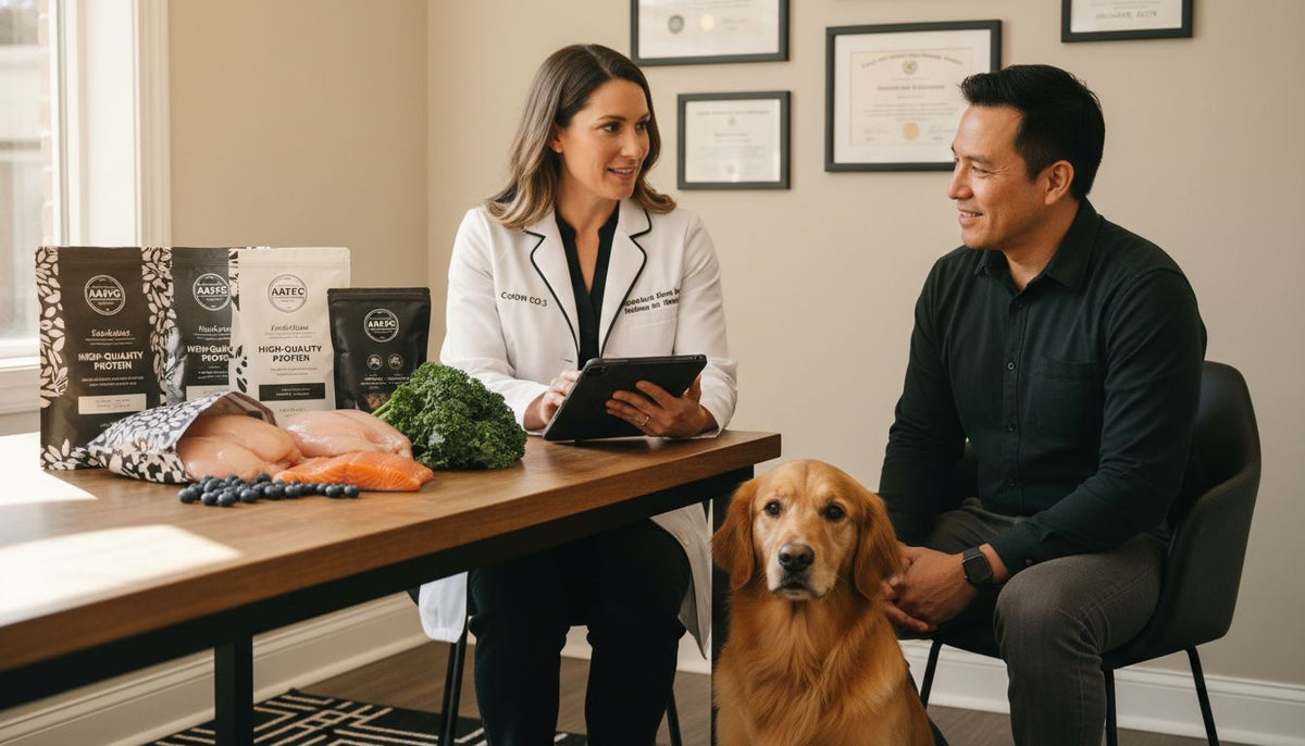 premium dog food meeting