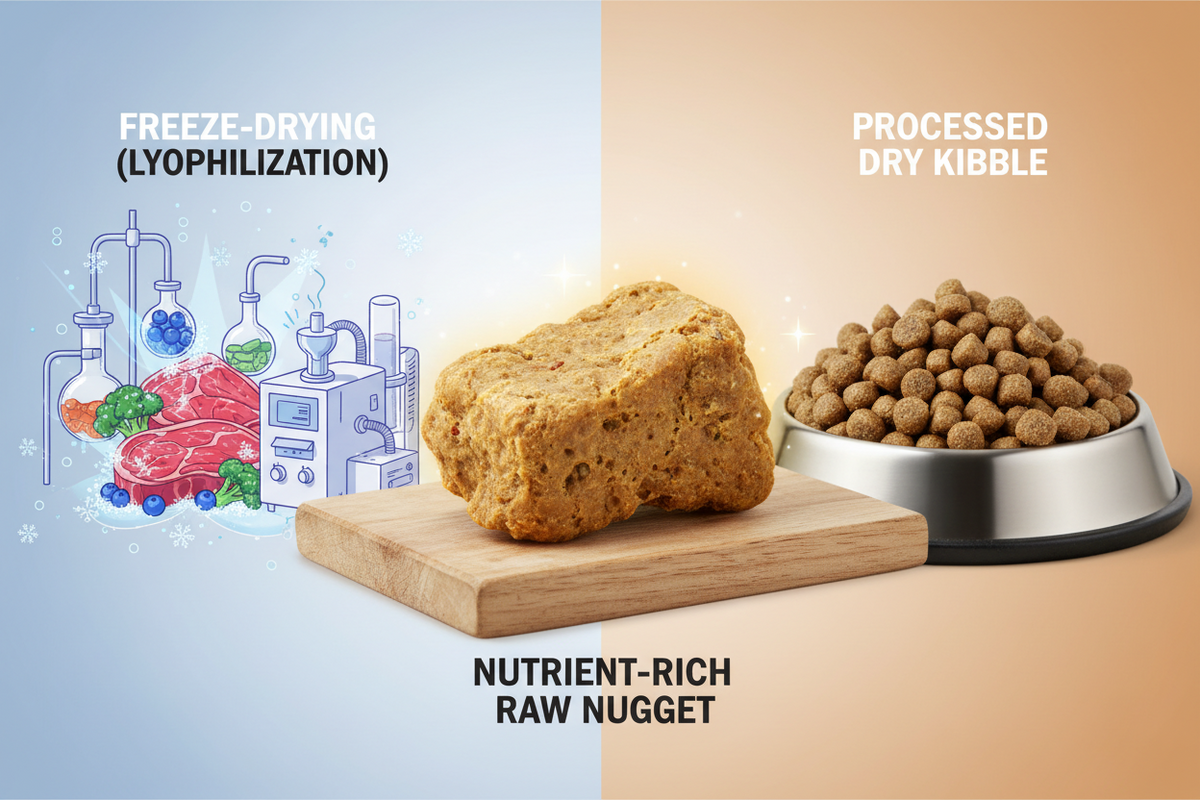 What Is Freeze-Dried Raw Dog Food? (And Why It Beats Kibble)