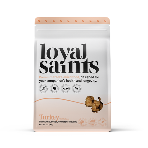 Freeze Dried Raw Turkey with Salmon — 5oz