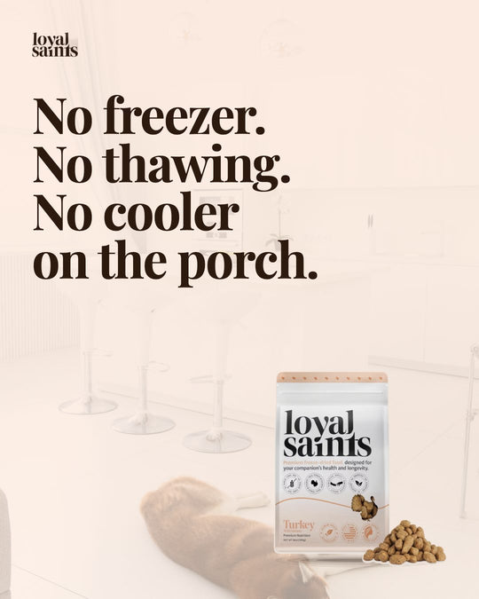 No freezer. No thawing. No cooler on the porch.